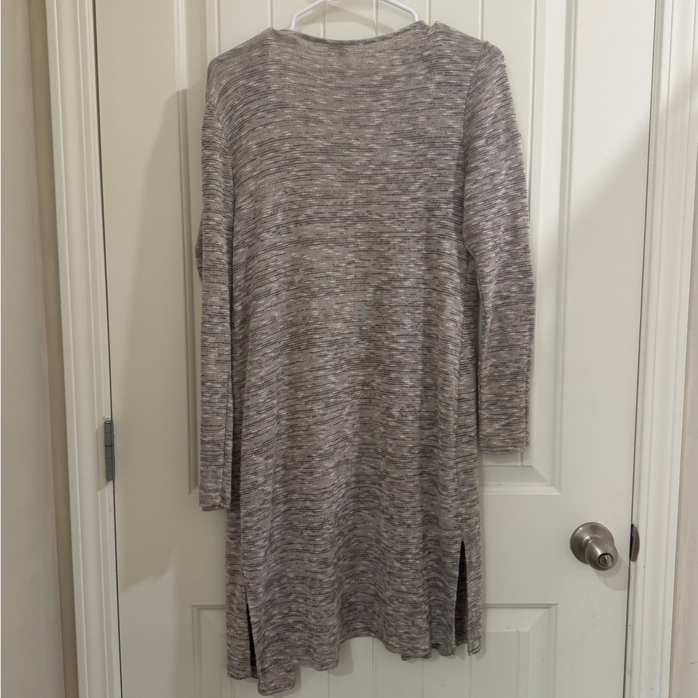 Open-Front Long Cardigan - Picture 2 of 3